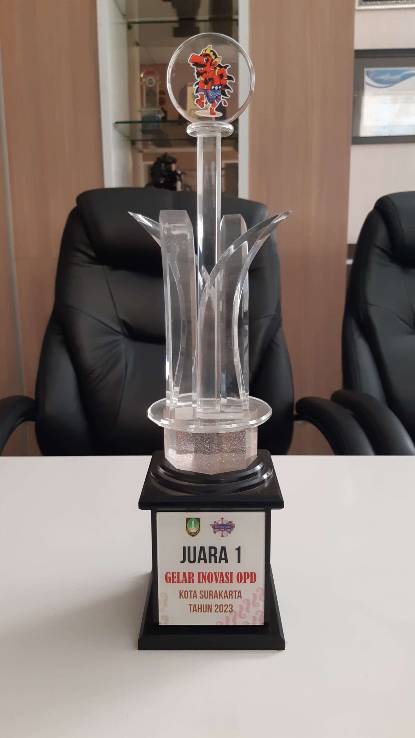 Juara 1 Gelar Inovasi Organisasi Perangkat Daerah Tingkat Kota